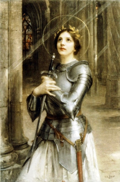 Jeanne d’Arc, Szent Johanna