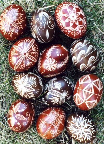 Karcolt tojások