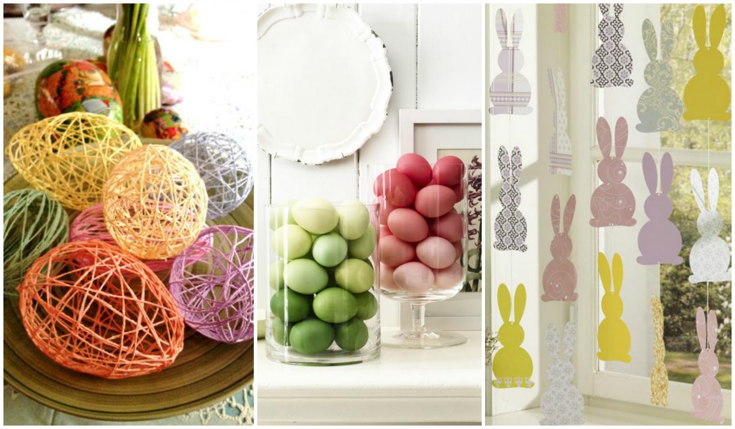 5 vidám húsvéti dekoráció, amit te is könnyedén elkészíthetsz