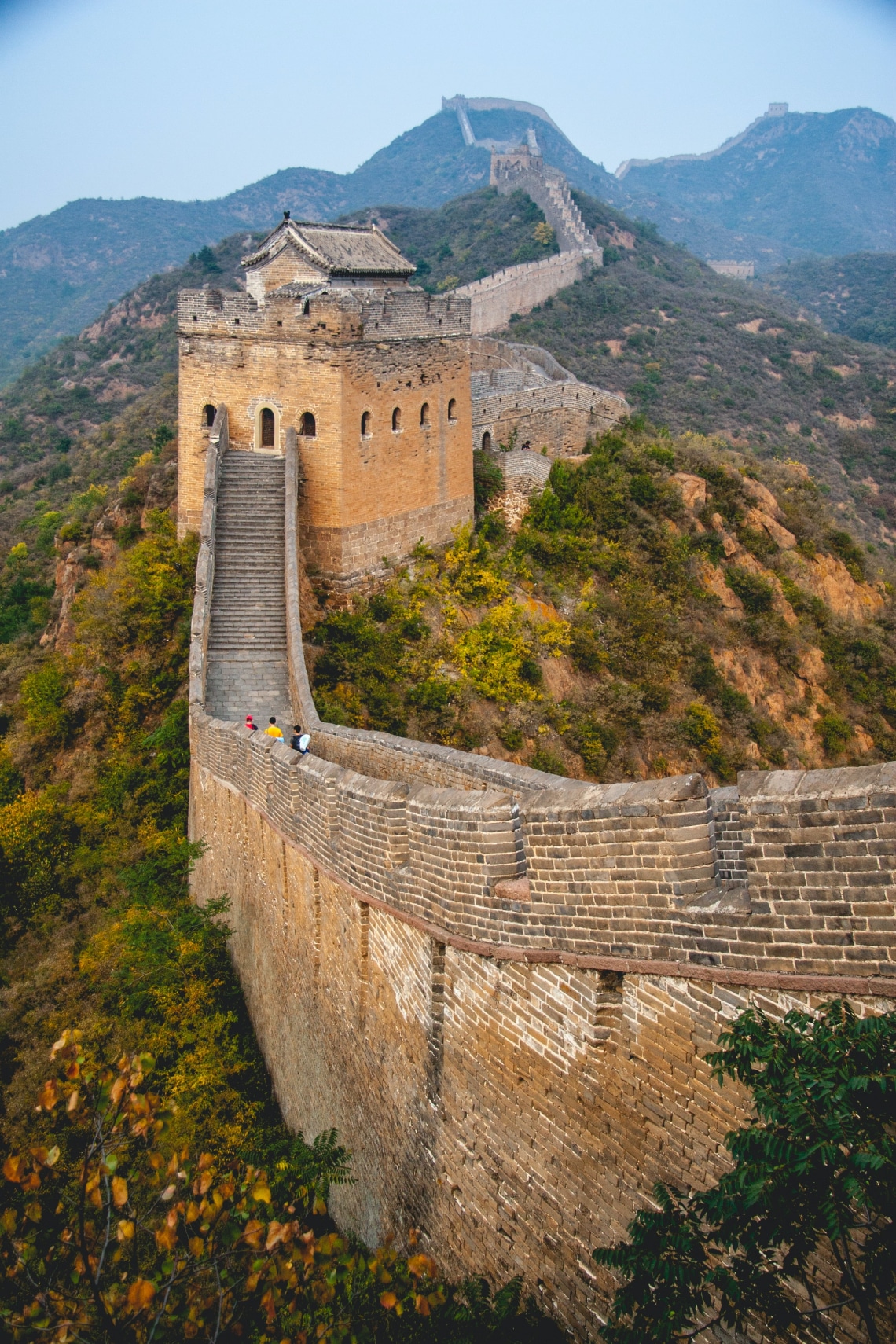 A kínai nagy fal látszik az űrből