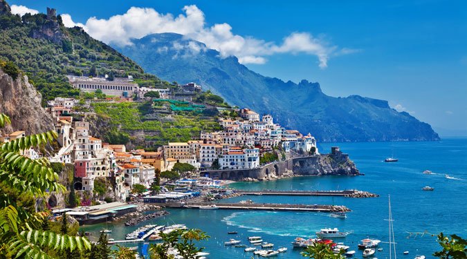 A világörökség gyöngyszeme, az Amalfi part