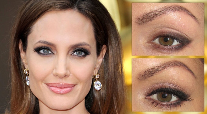 Angelina Jolie Oscar-sminkje 6 lépésben