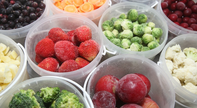 Az 5 legegészségesebb fagyasztott zöldség és gyümölcs