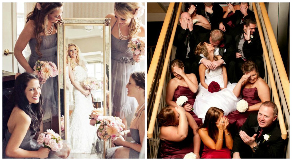 Gyönyörű esküvői fotók, amiket te is lemásolhatsz