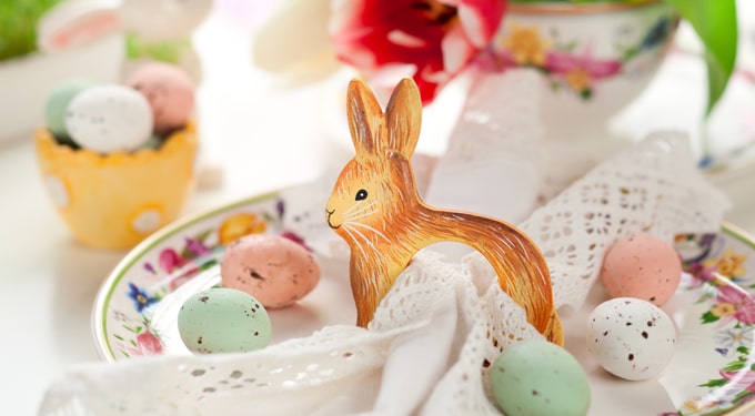 Gyönyörű húsvéti asztaldíszek – a tojás, mint főmotívum
