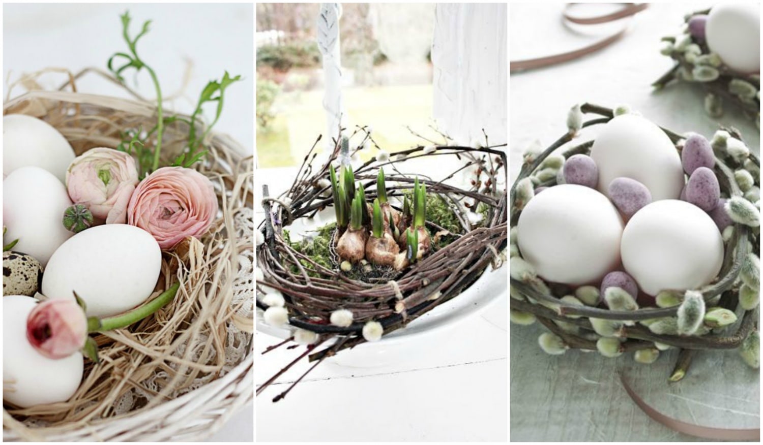 Húsvéti DIY – Csodaszép, egyszerűen elkészíthető fészkek