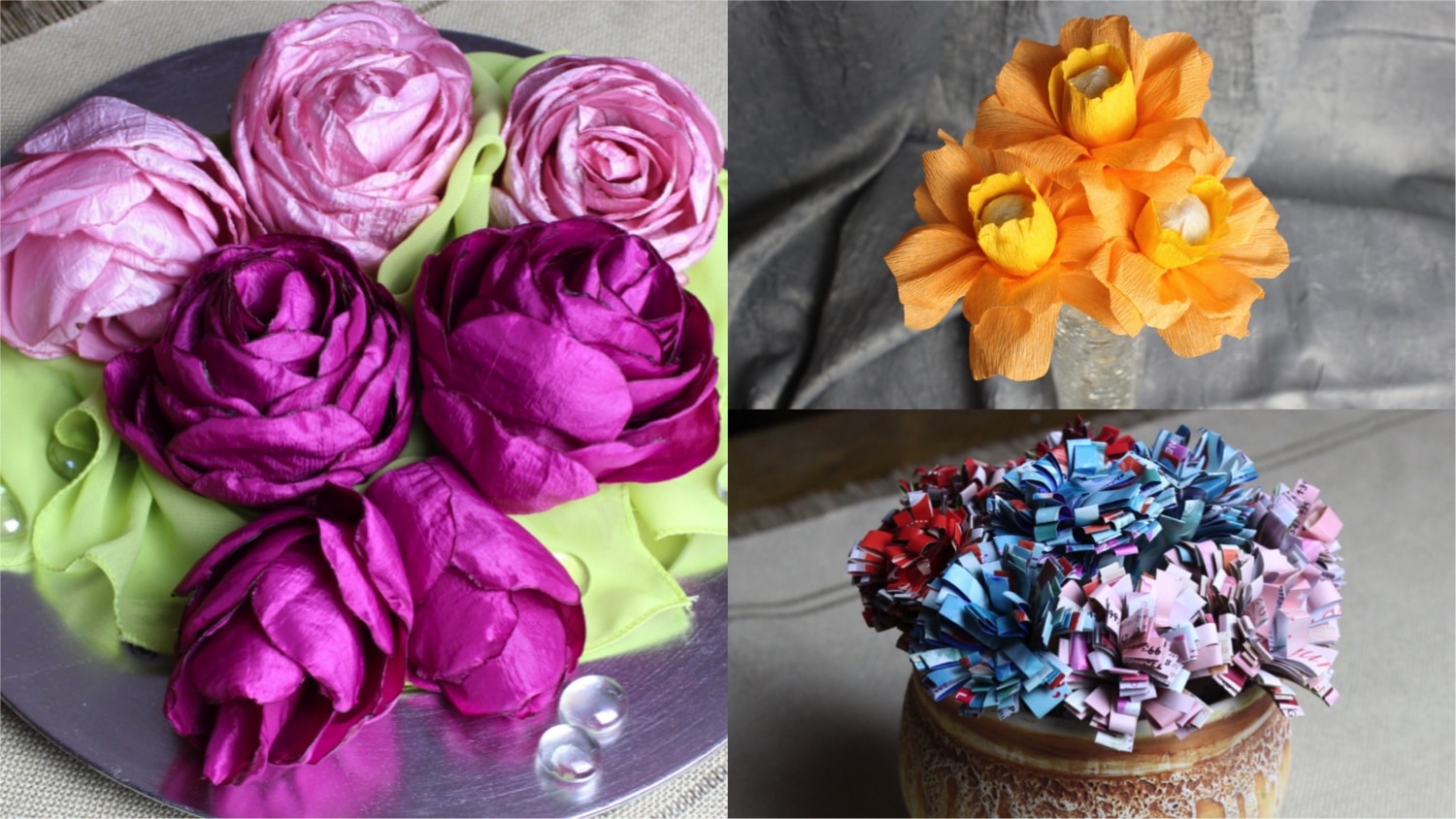 Kisfilm: Készíts virágos dekorációt Fruzsival!
