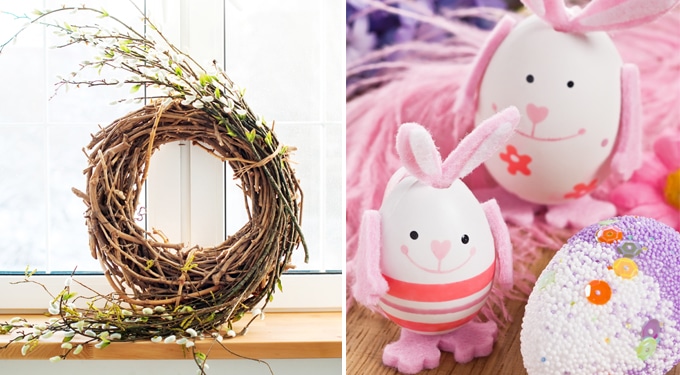 Kreatív húsvéti dekorációk, amiket könnyen elkészíthetsz