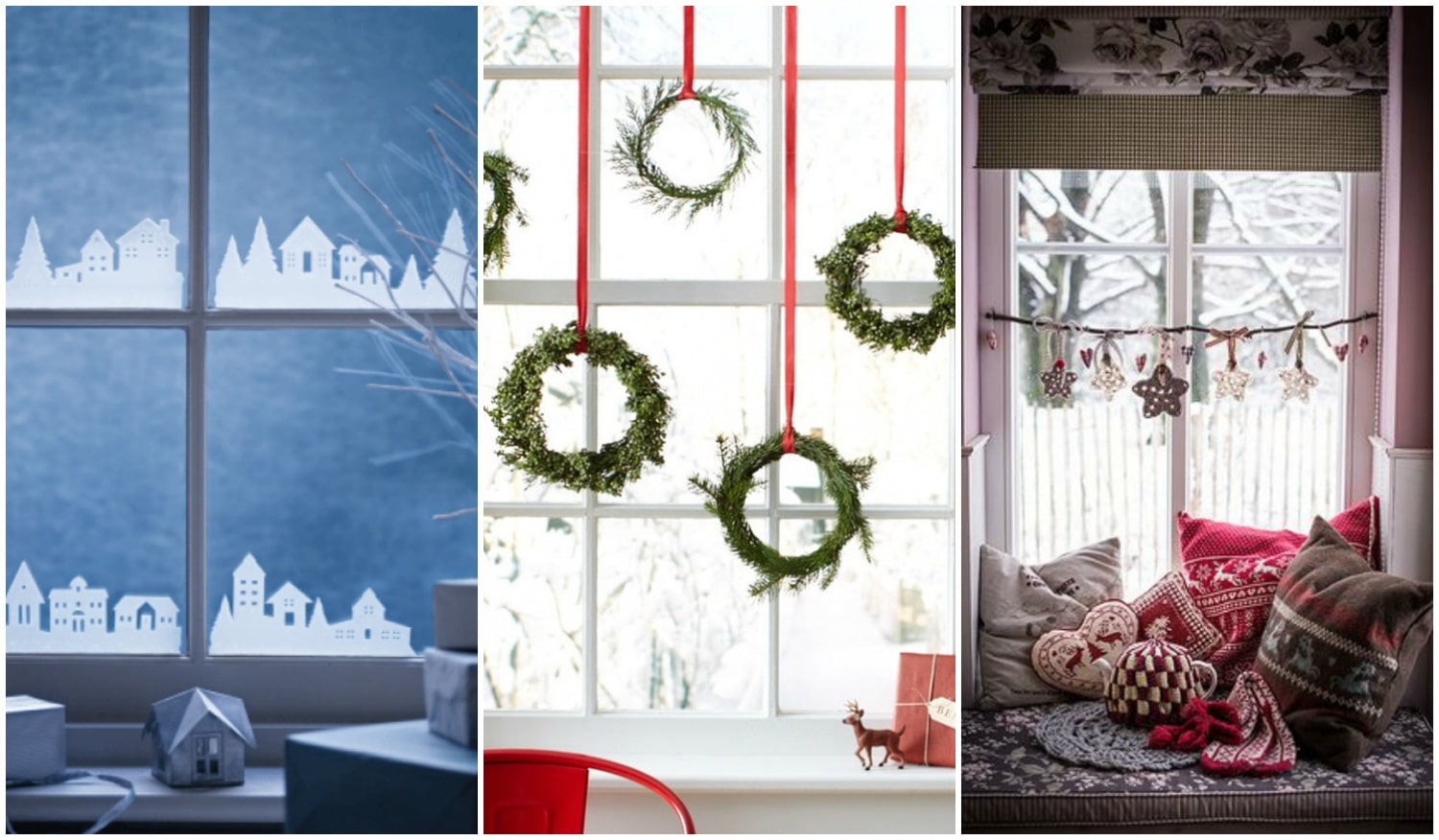 Meseszép karácsonyi ablakdíszek – Így készítsd el őket!