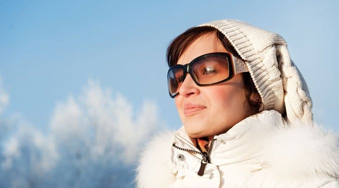 Miért hordjunk télen is napszemüveget?