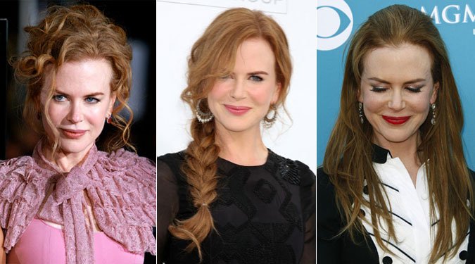 Nicole Kidman frizurák