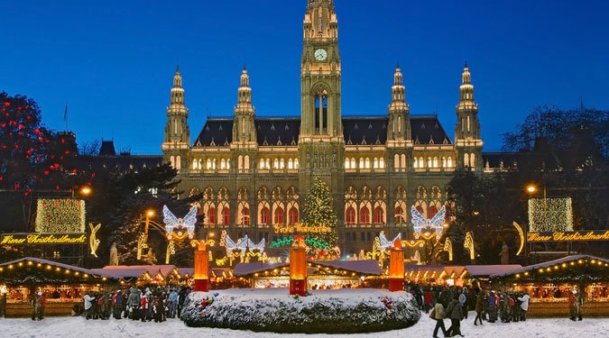 Varázslatos karácsonyi vásárok Bécsben