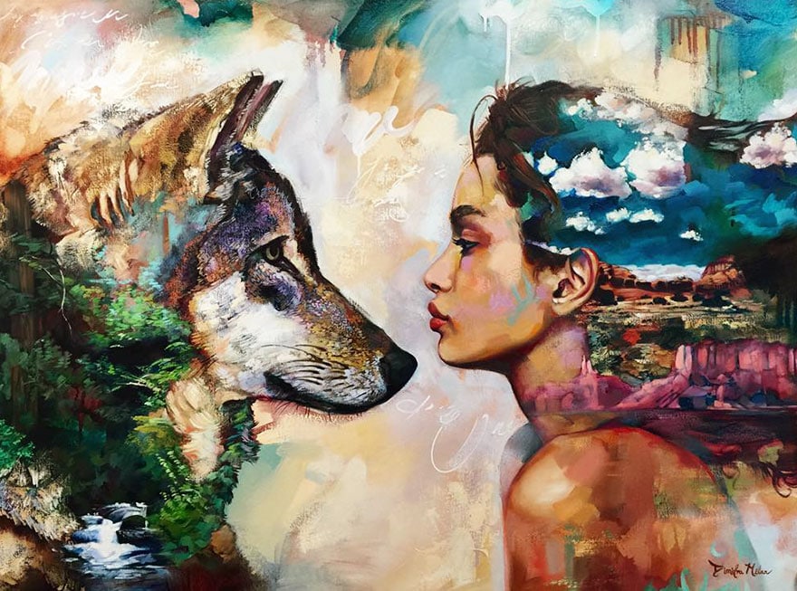 Álmok a vásznon – Nézd meg a 16 éves Dimitra Milan lenyűgöző festményeit!
