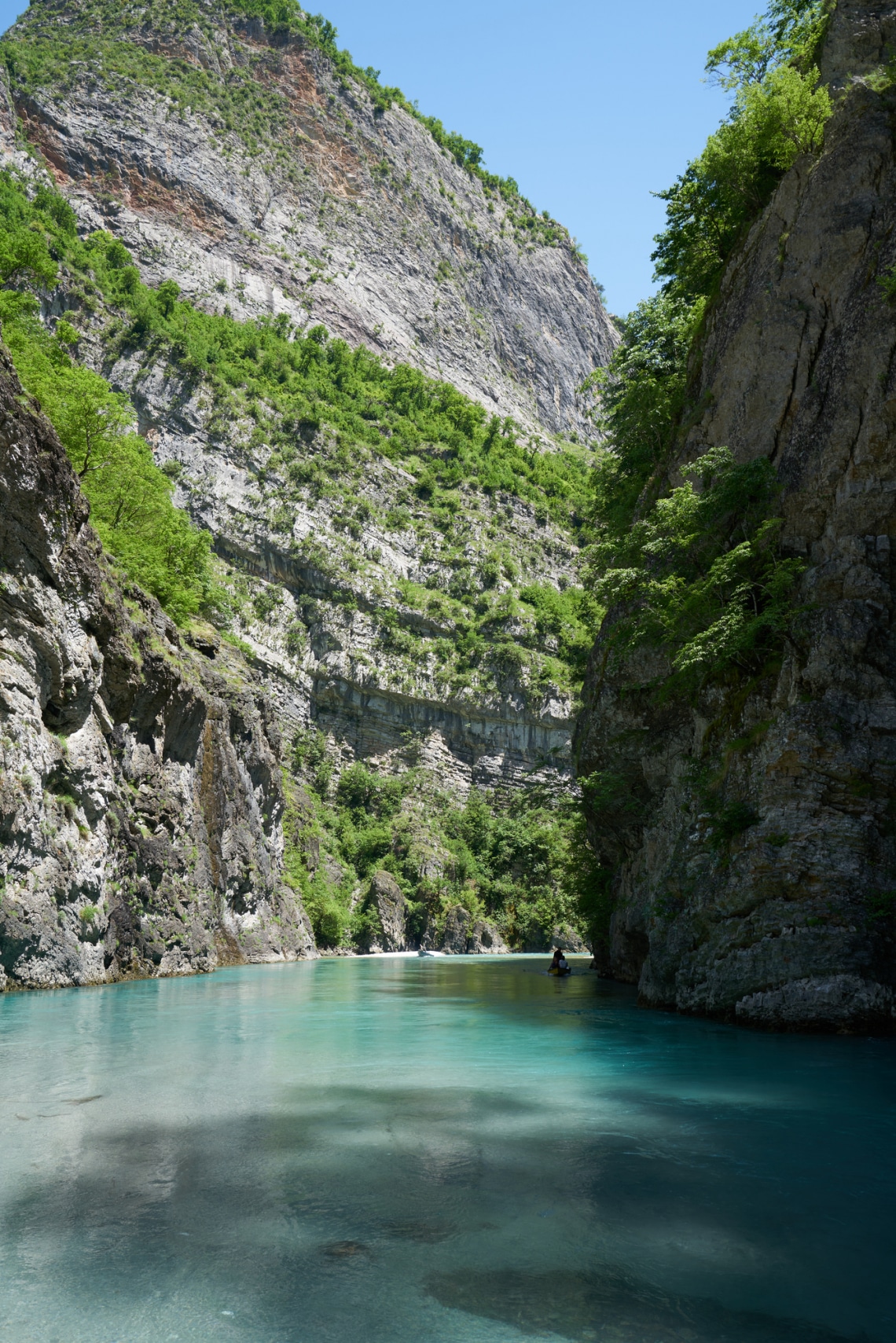 Komani tó, Albánia