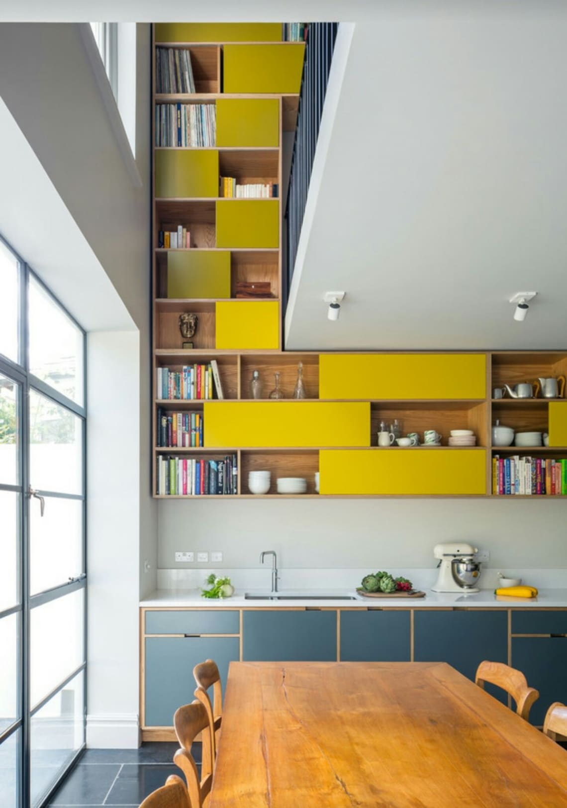 A konyha legyen élénk színű és stimuláló