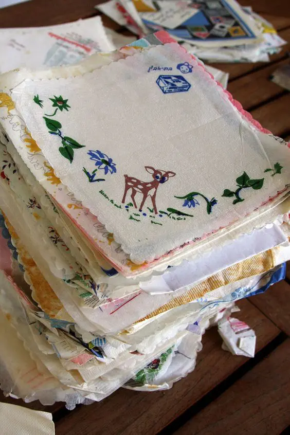 Még megvan a szalvétagyűjteményem