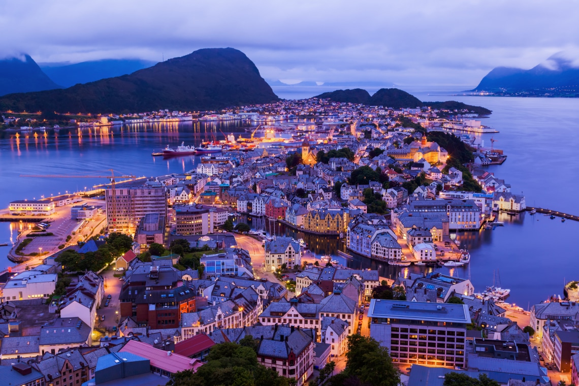 Alesund, Norvégia