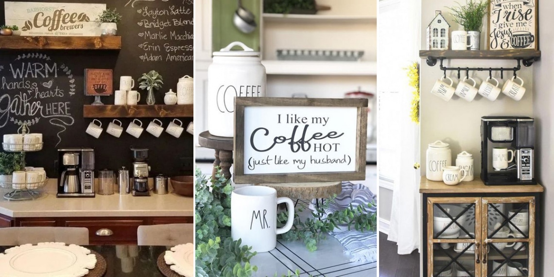 13 imádnivaló otthoni kávéállomás, ha neked is szenvedélyed a kávé