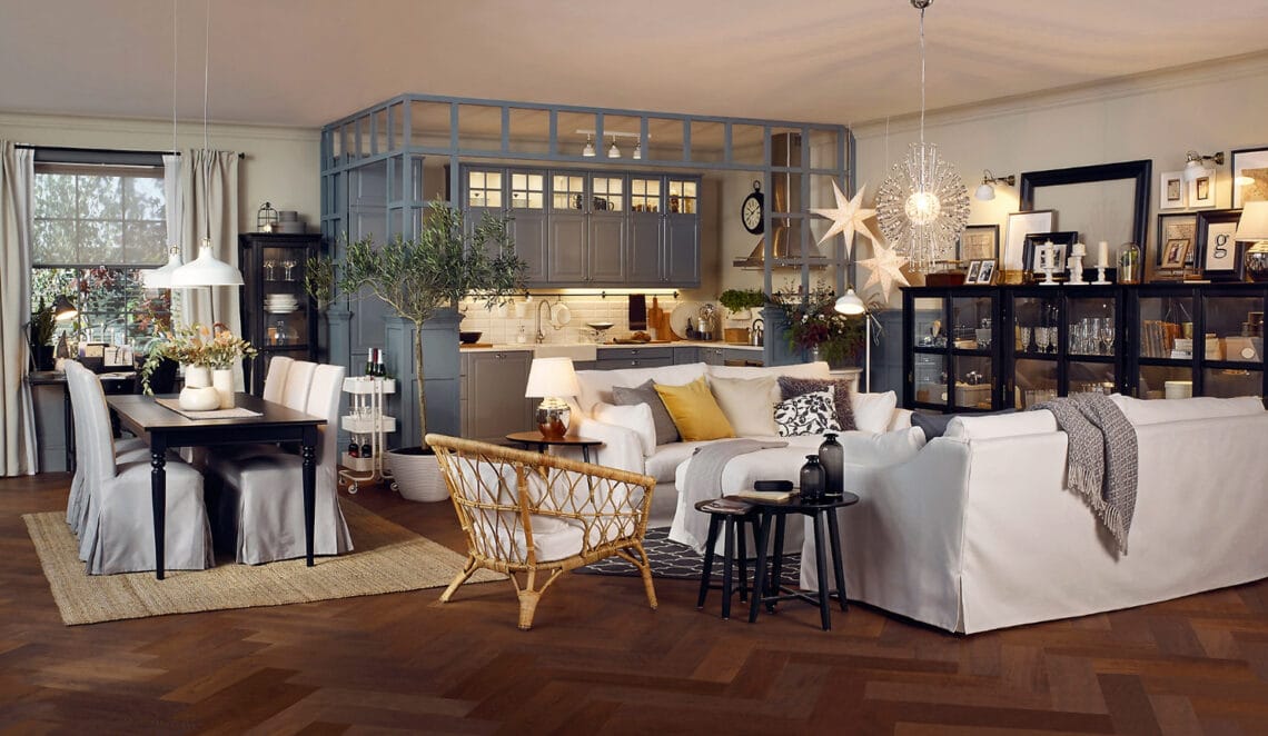 Amerikai konyhás nappali 25 négyzetméteren: így rendezd be, ha szűkös a hely