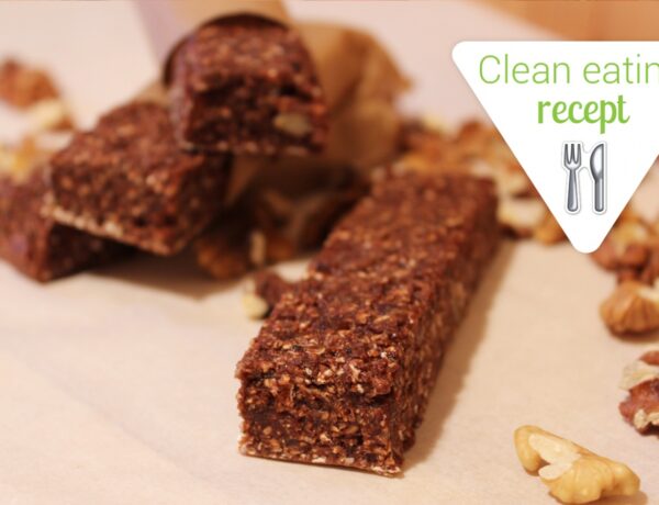 Clean Eating recept: Csokis-diós proteinszelet házilag