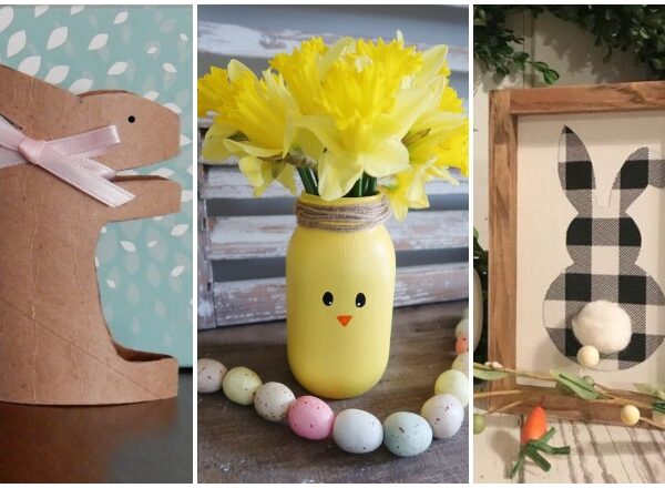 Húsvéti dekorációk, amikhez már minden kellék megvan otthon