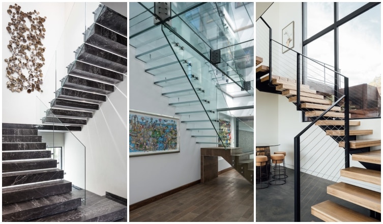 Kreatív, modern lépcsők, amik alaposan feldobják a beltéri látványt