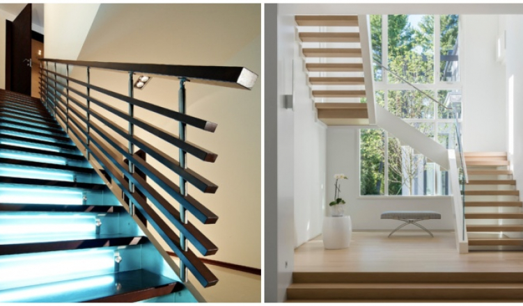 Inspiráló modern lépcsősorok