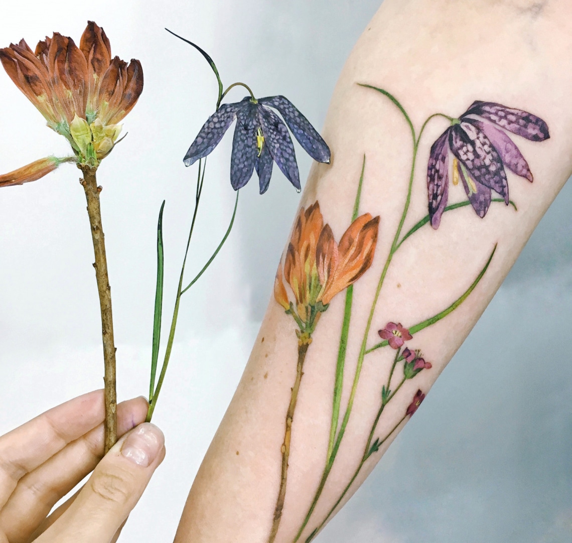 Művészi csúcs a tetoválásban: elbűvölő festmény tetoválások