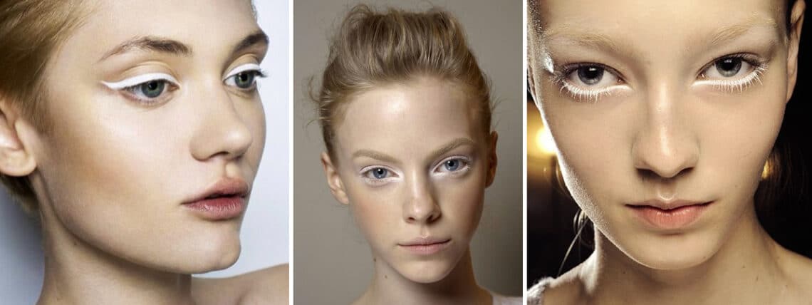 Meglepő, de gyönyörű az új 2018-as makeup trend: fehér sminkek