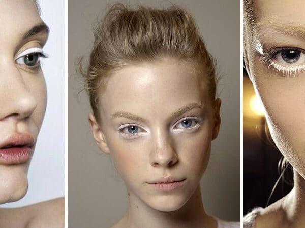 Meglepő, de gyönyörű az új 2018-as makeup trend: fehér sminkek
