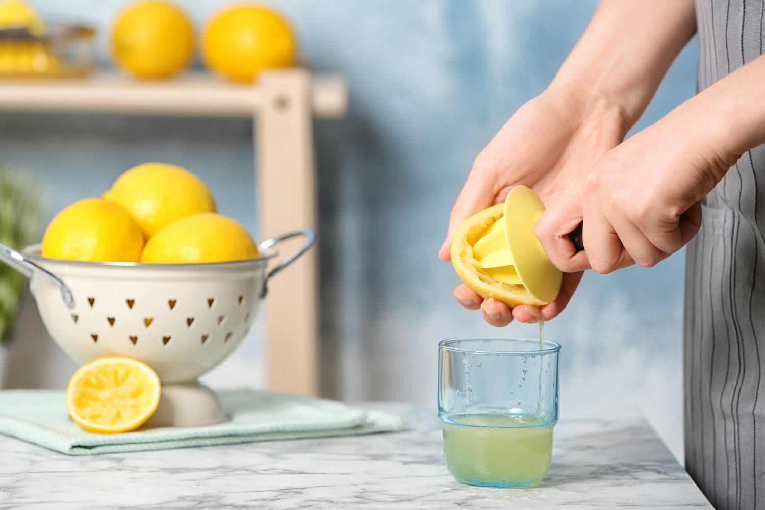 citromos víz fogyasztása