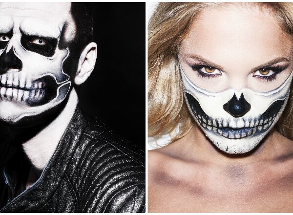 Így készíthetsz ijesztő koponya arcfestést Halloweenra!