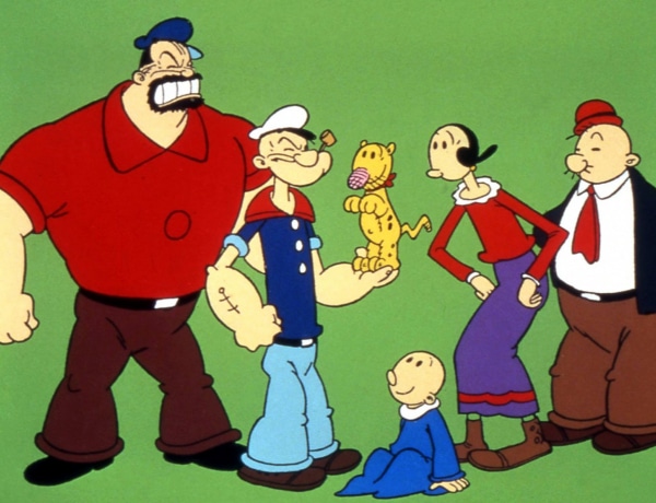Popeye valóban létezett! 5 karakter, akiket létező személyekről mintáztak
