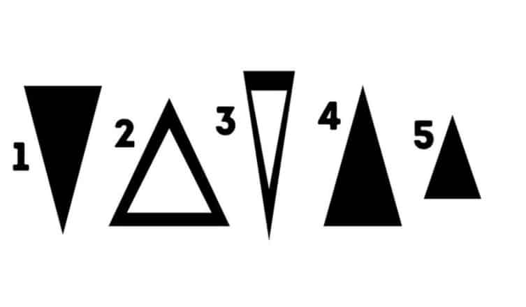 ﻿Válassz egy háromszöget, és tudd meg, mi a legfontosabb számodra az életben!