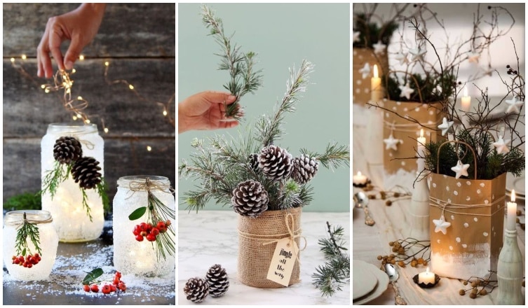 Így készíthetsz karácsonyi dekorációkat hétköznapi tárgyakból – olcsóak és pofonegyszerűek