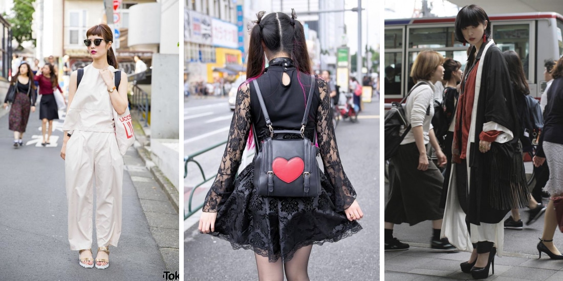 Így öltöznek a tokiói nők – japán street fashion