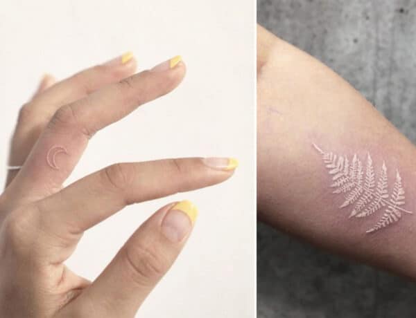 7 különleges fehér vonalas tetoválás – Bevállalnád?