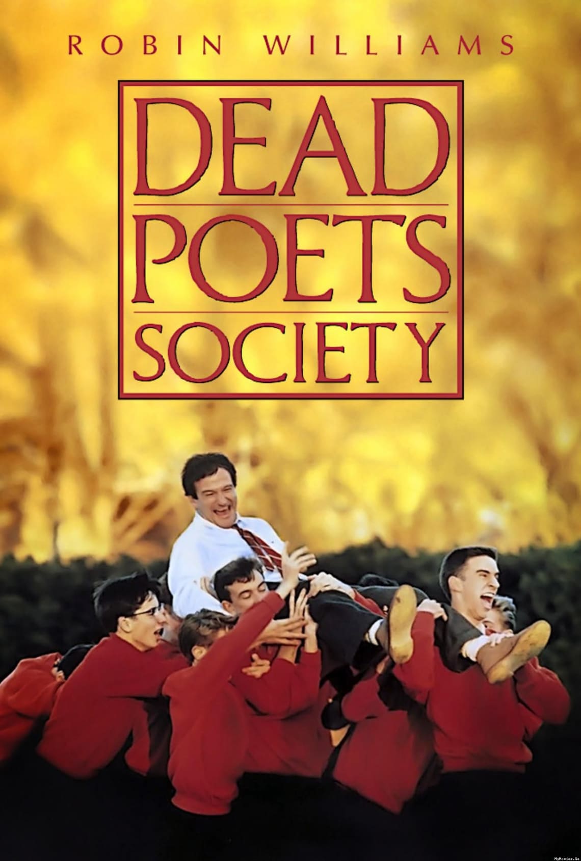 John Keating a Holt költők társaságában (Dead Poets Society)
