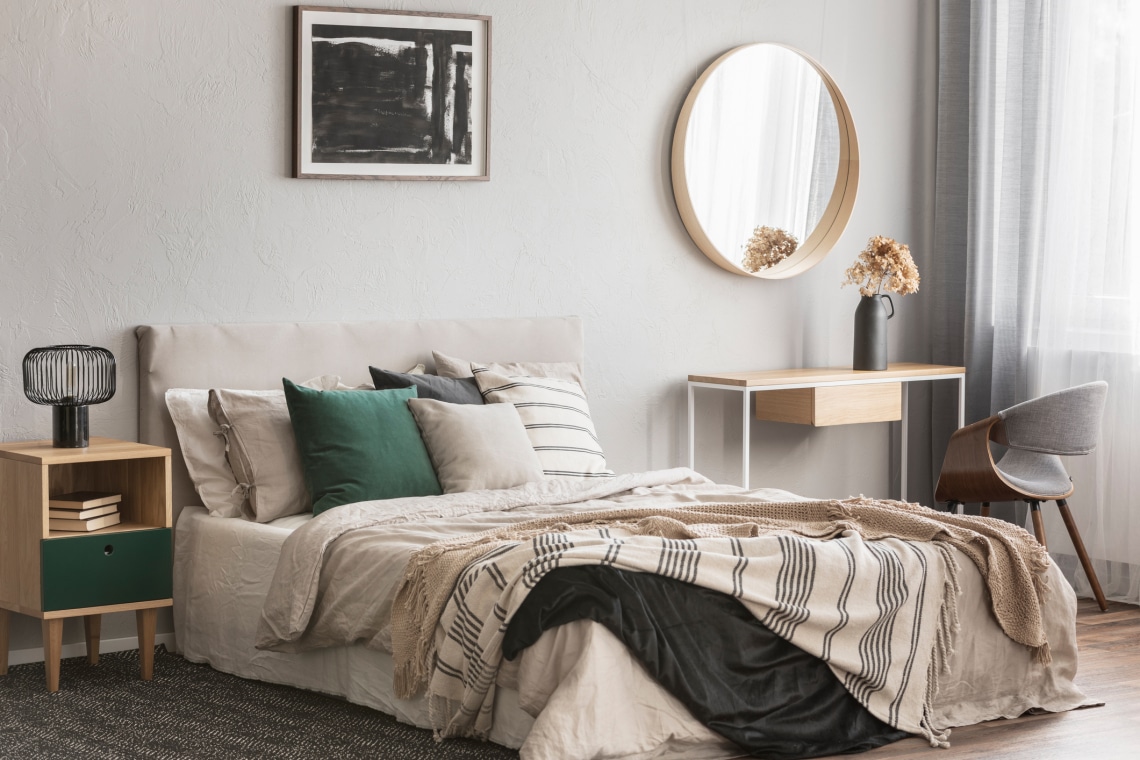 Hogyan díszítsd a hálószoba ágy falát? 10 inspiráló megoldás