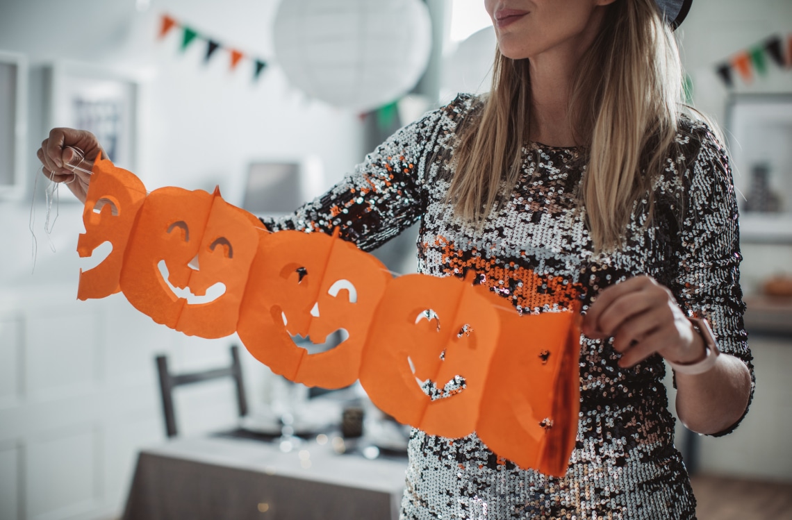 8 elegáns és bámulatos halloweeni dekor a lakásba