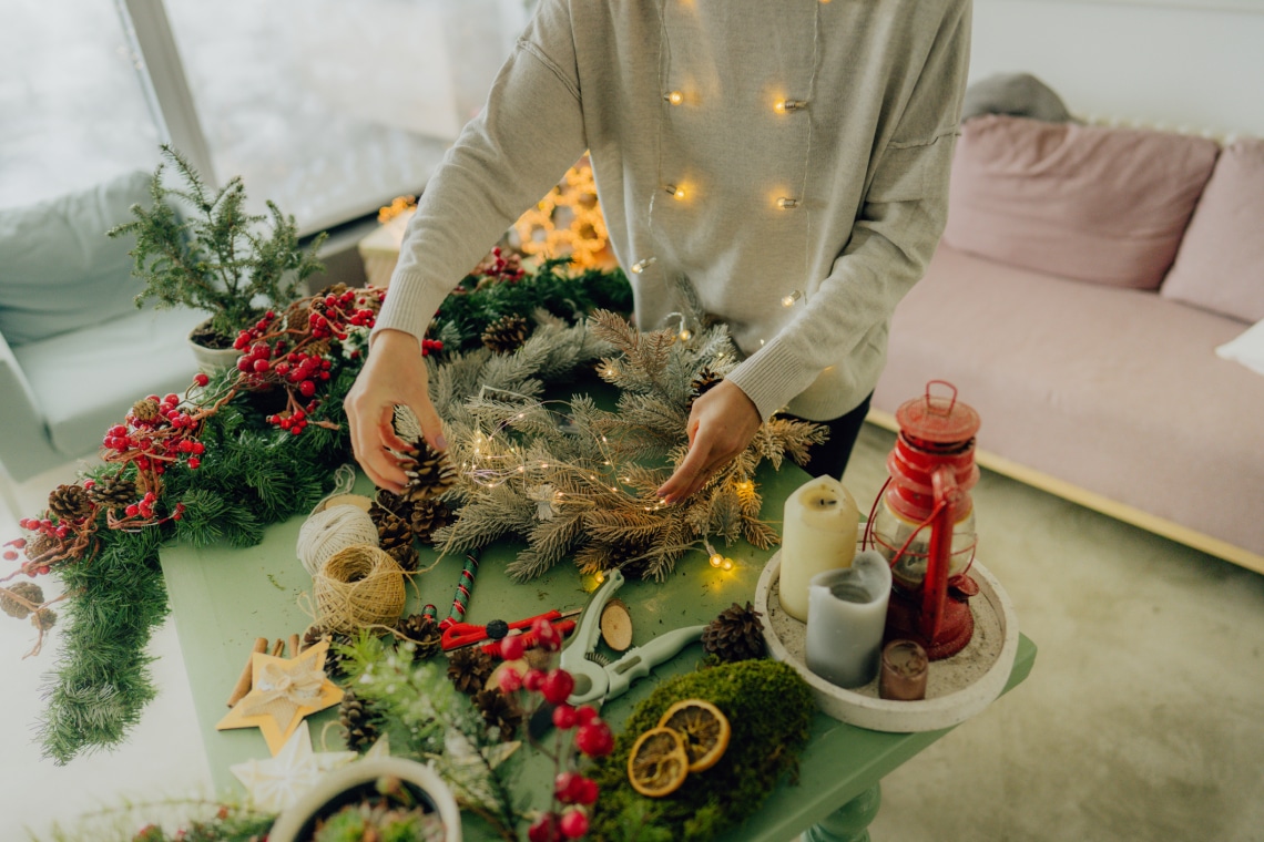 Nagyszerű egyszerűség: 10 adventi koszorú minimál stílusban