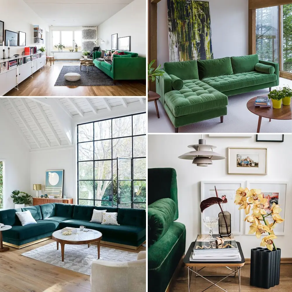 Egy minimalista nappaliba