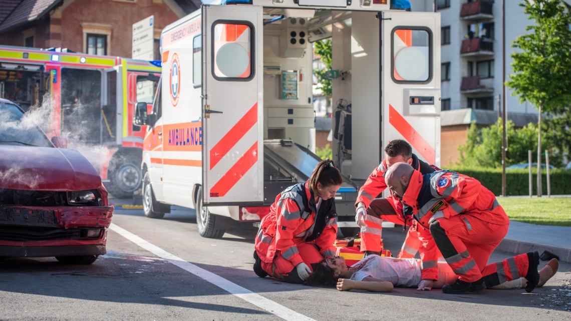 A 2. legstresszesebb: Mentő orvos, ápoló és tiszt