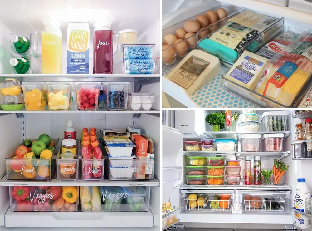 A hűtő belső része