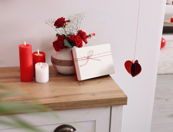 5 egyszerű Valentin-napi dekoráció nagy hatással