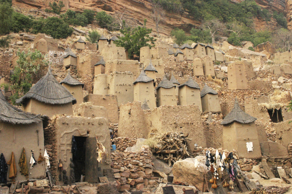 Dogon falu