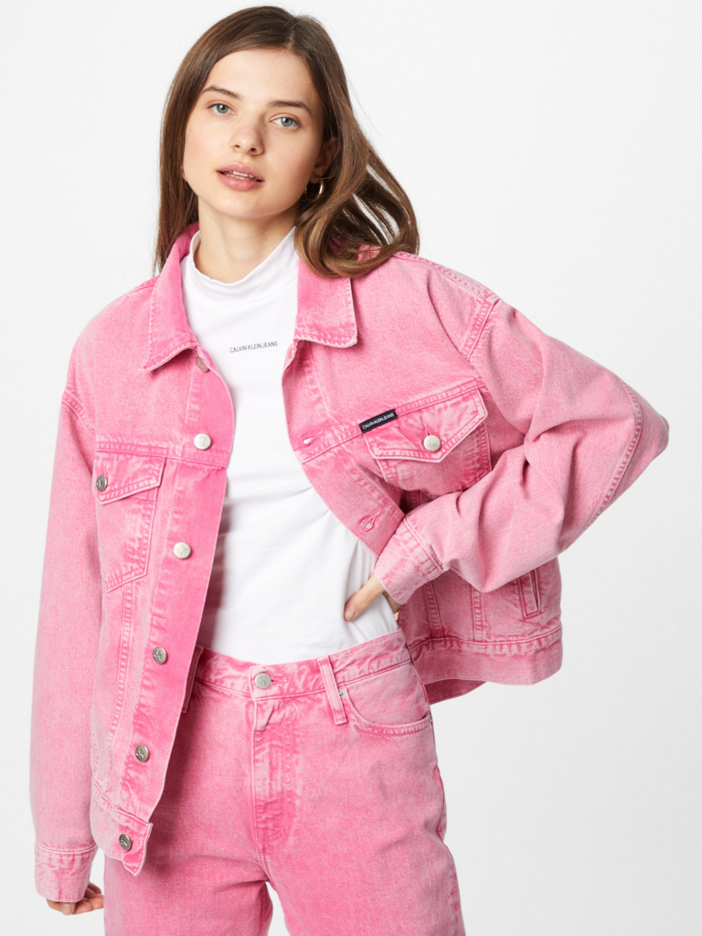 Rágógumi rózsaszín dzseki