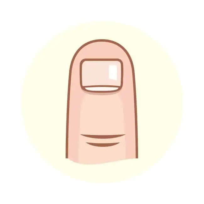 Kicsi, vékony körmök