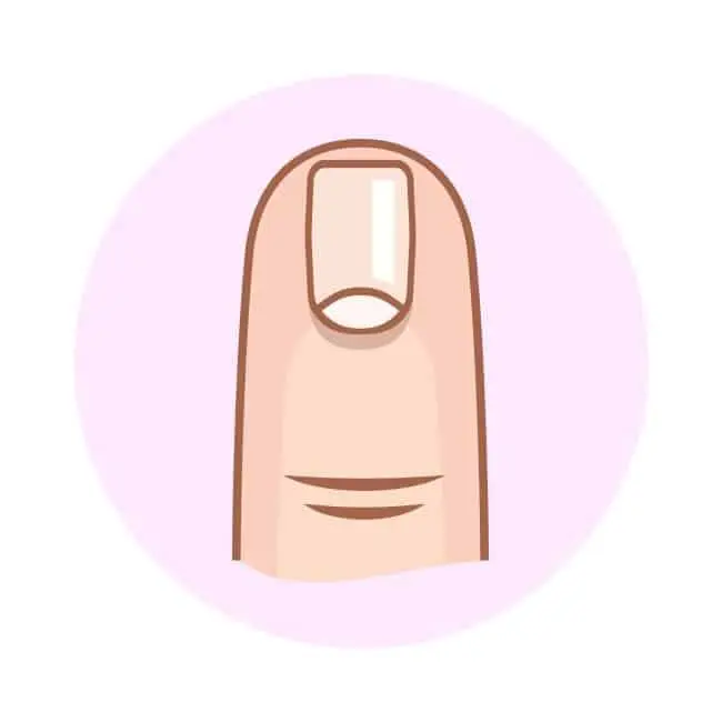 Hosszú, vékony körmök