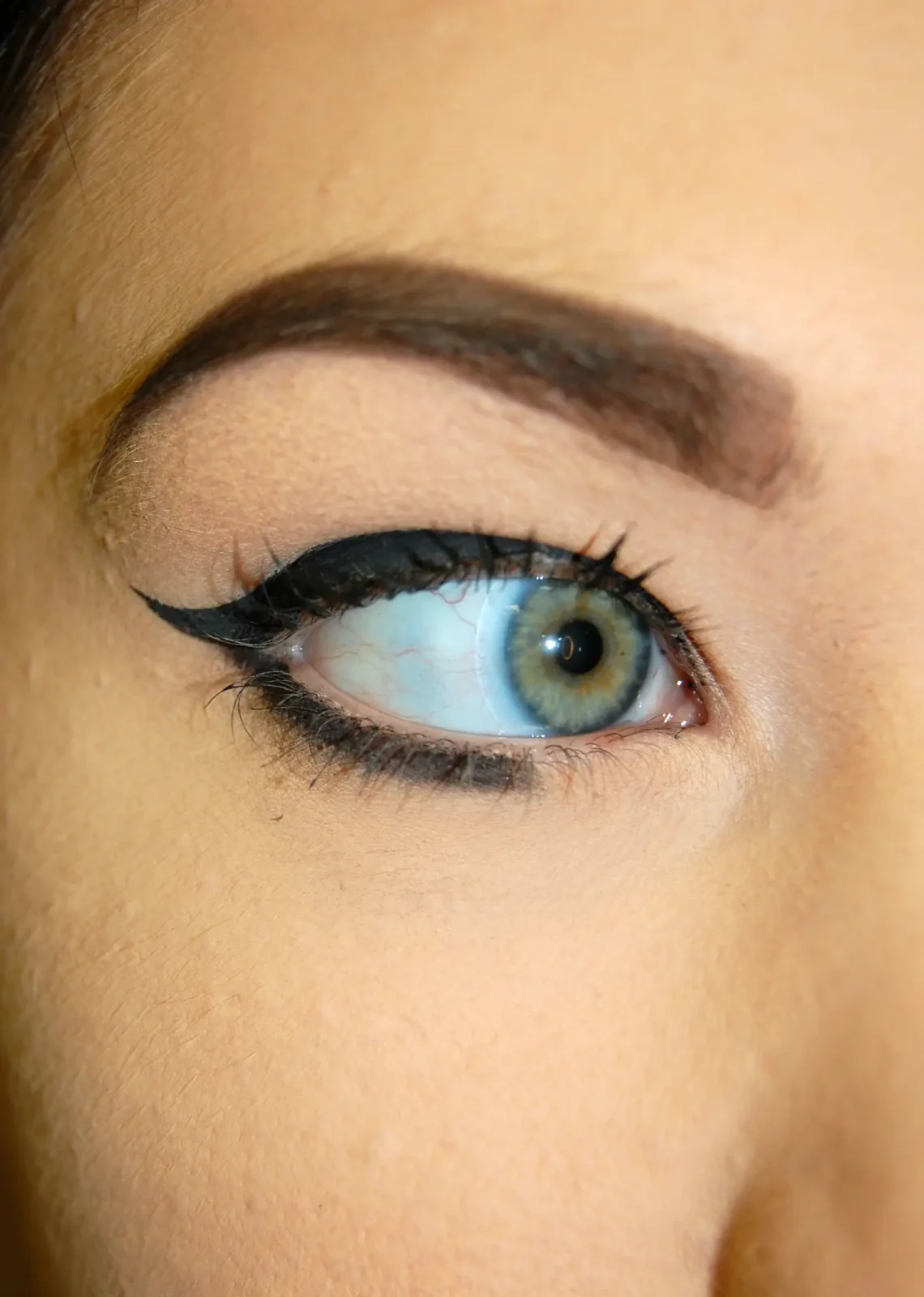 Hirtelen véget érő vonal